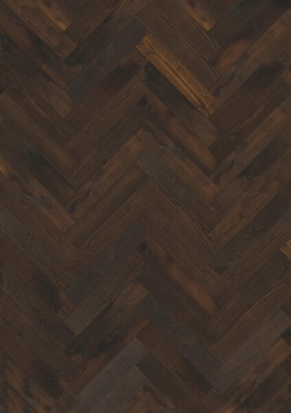 KAHRS Herringbone Dub cd kouřový tmavý 111PCDEKFCKE600 - 2.30 m2