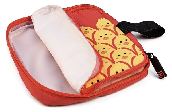 Dětský termoobal na sandwich Zipper, Iris Barcelona, červený