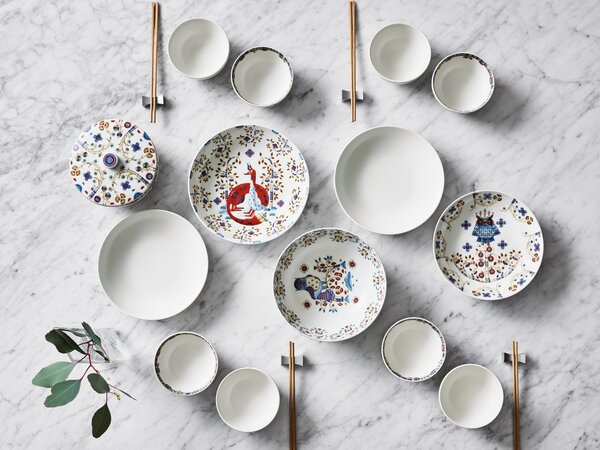Servírovací mísa vzorovaná Taika iittala 1,45 l černá *