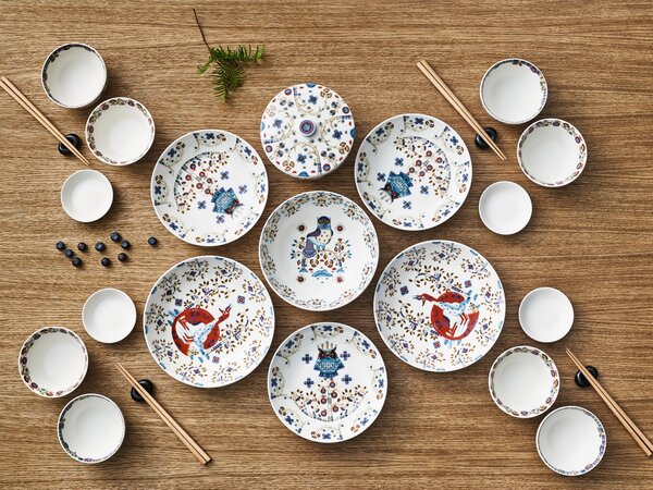 Servírovací mísa vzorovaná Taika iittala 1,45 l černá *