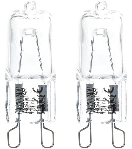 SADA 2x Průmyslová žárovka G9/40W/230V 2700K - Aigostar
