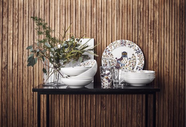 Servírovací mísa vzorovaná Taika iittala 1,45 l bílá *