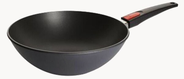 Ručně vyrobená pánev wok's odnímatelnou rukojetí Diamond Lite