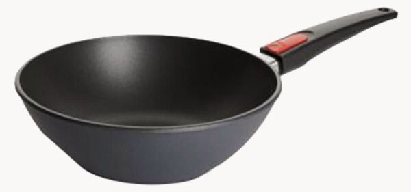 Ručně vyrobená pánev wok's odnímatelnou rukojetí Diamond Lite