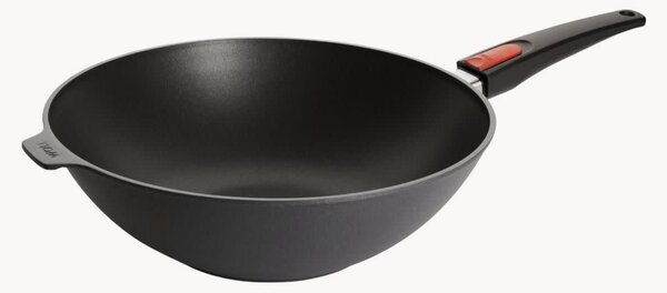 Ručně vyrobená pánev wok's odnímatelnou rukojetí Diamond Lite