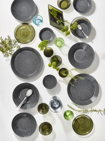 Talíř Kastehelmi Iittala 170mm mechově zelená