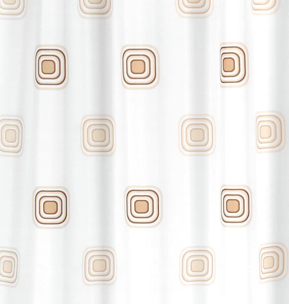 BELLATEX Koupelnový závěs Béžová 180x200 cm