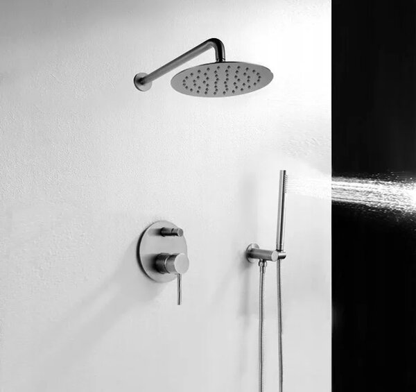 Rea Lungo - Podomítkový sprchový set, chrom, REA-P8007