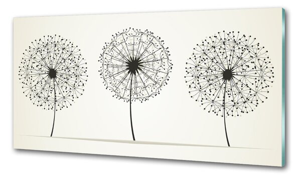 Skleněný panel do kuchynské linky Pampelišky pksh-47907929