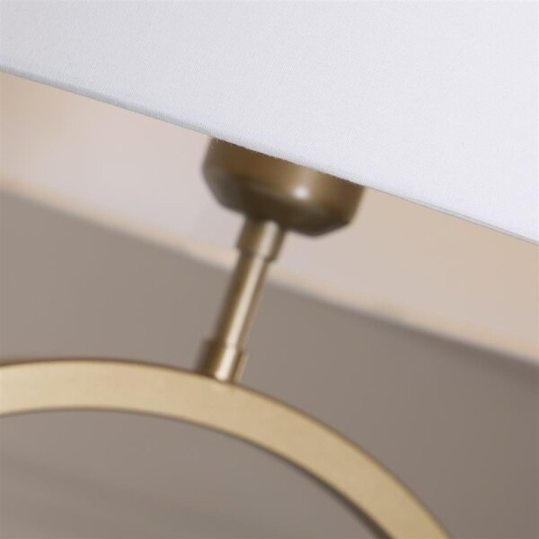 Searchlight EU93102WH - Stolní lampa ELEGANT 1xE27/60W/230V bílá