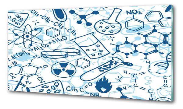 Dekorační panel sklo Chemie pozadí pksh-48800074