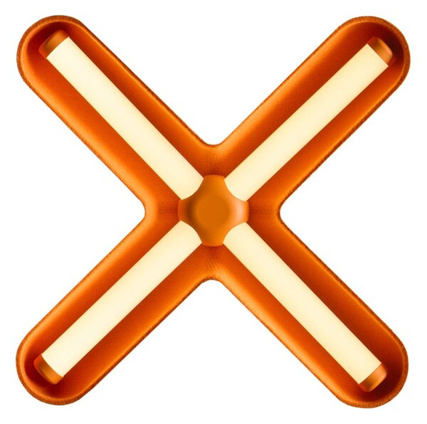 Nástěnná Svítidla LOOM DESIGN, Fuzz, stmívatelné, Oranžová, Obývací pokoj, Hliník, Moderní