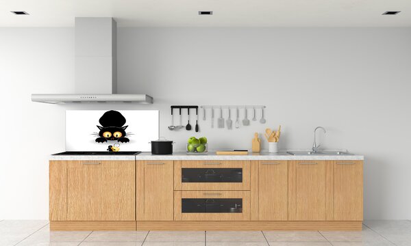 Dekorační panel sklo Kočka a myš pksh-49307628