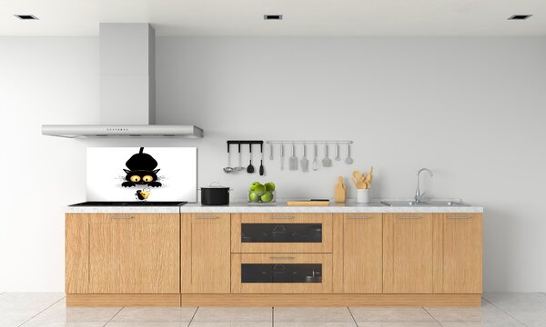 Dekorační panel sklo Kočka a myš pksh-49307628