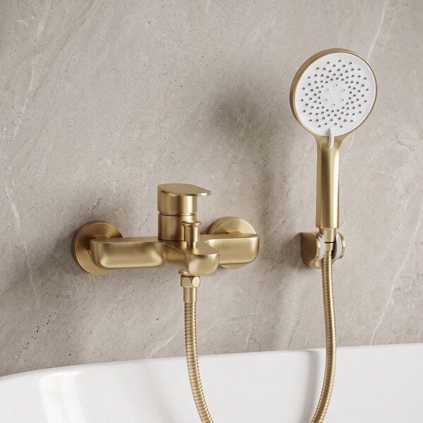 Koupelnová baterie REA Logan Brush Gold