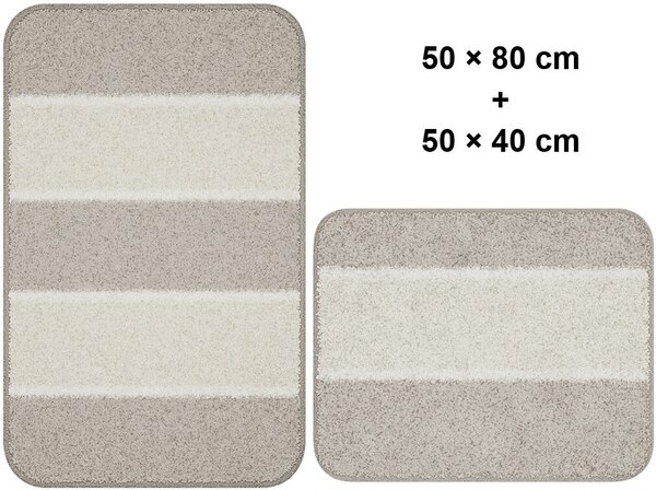 LineaDue WAYMORE - Koupelnová předložka béžová Rozměr: 50x80 cm