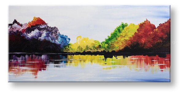 Obraz na plátně Krajina 1 díl - 85x40 cm