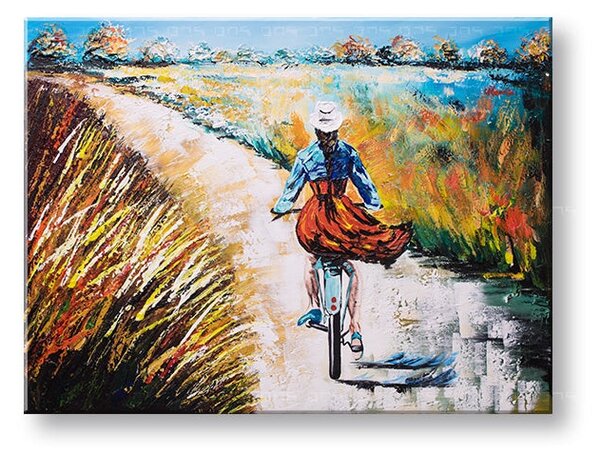 Autorská reprodukce na plátně KRAJINA - 40x30 cm