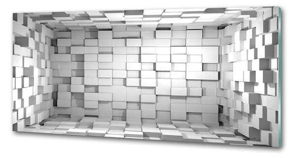 Skleněný panel do kuchynské linky Kvádry pksh-50138358
