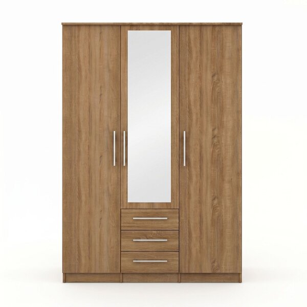 Skříň ROMA LUX 3 šatní, 150cm