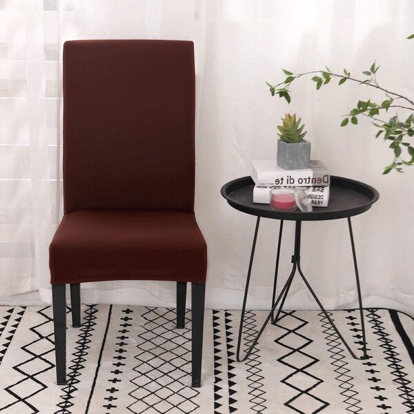 Potah na židli jídelní židle - Sada 4 kusů - 92% polyester a 8% Elastan - Snímatelný a praní