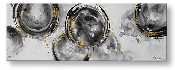 Obraz na plátně ABSTRAKT - 90x30 cm