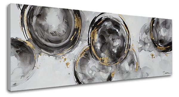 Obraz na plátně ABSTRAKT - 90x30 cm