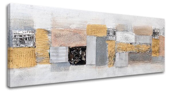 Obraz na plátně ABSTRAKT - 90x30 cm