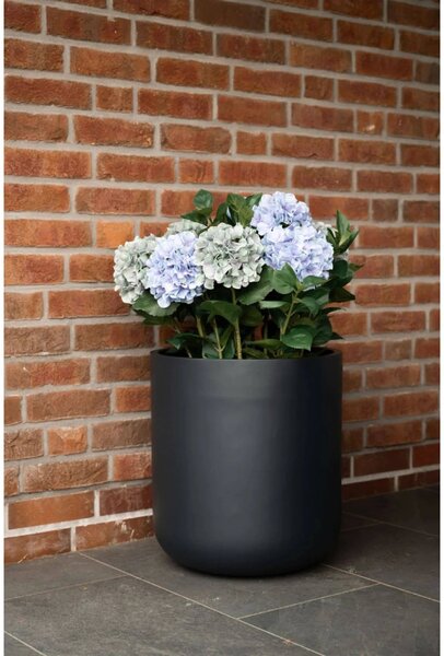 Květináč CHICO, sklolaminát, průměr 50 cm, antracit