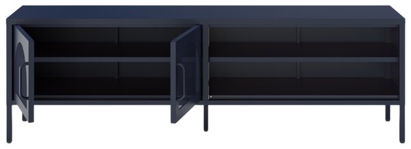 Marckeric Kovový TV stolek Diora 160 x 35 cm