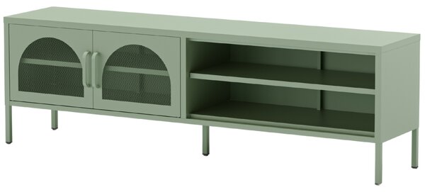 Marckeric Kovový TV stolek Diora 160 x 35 cm