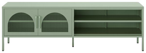 Marckeric Kovový TV stolek Diora 160 x 35 cm