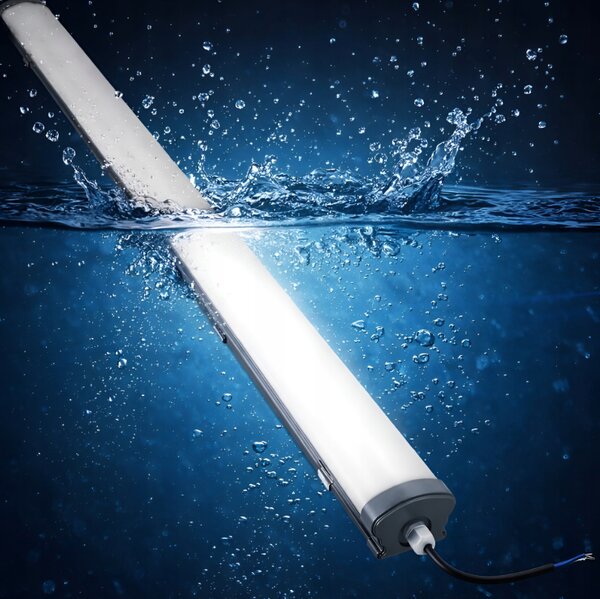 4x LED stropní svítidlo 60W 6600lm 120cm 230v - neutrální bílá BERGE