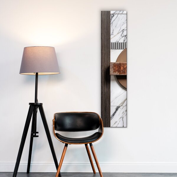 DUBLEZ | Moderní panel na stěnu - Mramorová elegance | UV tisk, Premium
