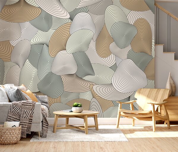 Fototapeta Vzor spirál a čar, Designové fototapety na zeď, Populární fototapety, u94475 - Tapeko.co.cz
