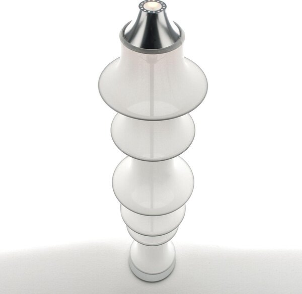 AR DS2040CRCI Ohnivzdorný difuzor 165 + kovové obruče Inox Falkland Floor - ARTEMIDE
