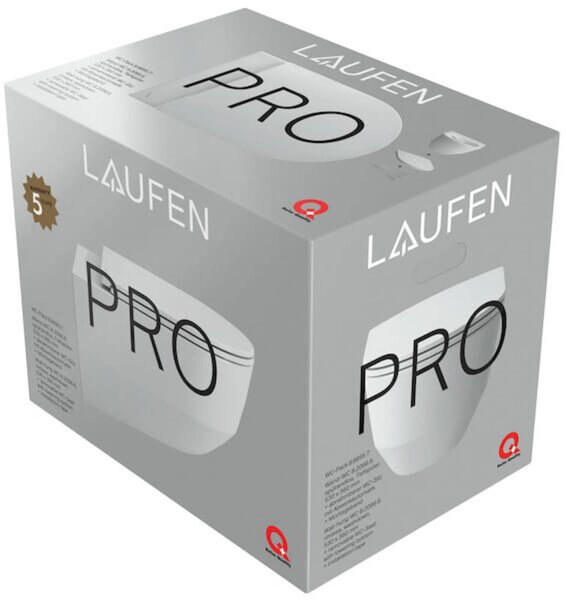 Laufen H8669570000001 Balení T-WC závěsné + sedátko PRO 530x360