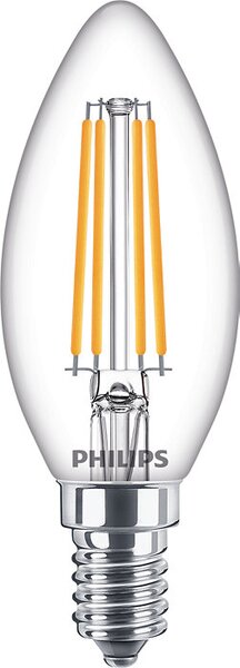 CorePro LEDCandle ND 6.5-60W B35 E14 827 CL G LED Žárovka 6,5W 806lm