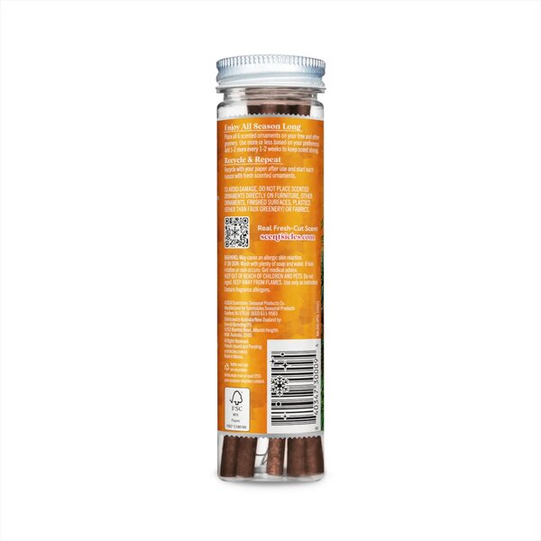 Vonné tyčinky na stromeček- Scentsicles Spiced Pine Cones 6ks