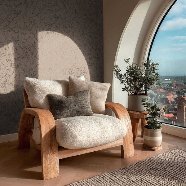 A.S. Création | Vliesová tapeta na zeď Vibes & Styles 79004-3 | 0,53 x 10,05 m | hnědá, šedá
