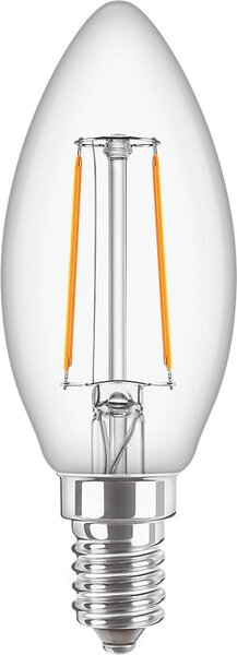 CorePro LEDCandle ND 2-25W E14 B35 827 CL G LED Žárovka 2W 250lm