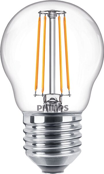 CorePro LEDLuster ND 4.3-40W E27 827 P45 CL G LED Žárovka 4,3W 470lm