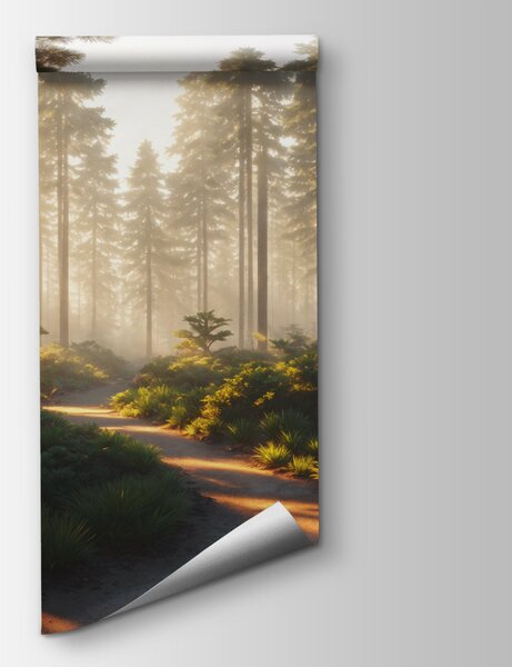 Fototapeta Cesta lesem, Lesní fototapety, Populární fototapety, u94531 - Tapeko.co.cz
