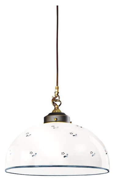 Kolarz 731.32.19 - Lustr na lanku NONNA 1xE27/75W/230V pr. 36 cm modrá