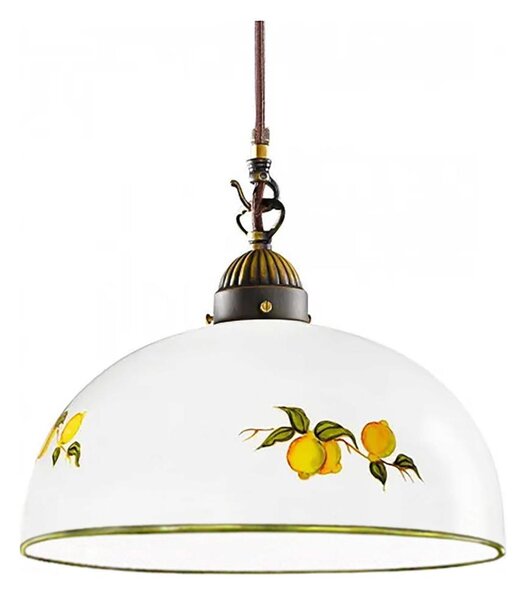 Kolarz 731.32.138 - Lustr na lanku NONNA 1xE27/75W/230V pr. 36 cm citrony