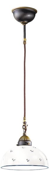 Kolarz 731.30.24 - Lustr na lanku NONNA 1xE27/75W/230V pr. 30 cm modrá