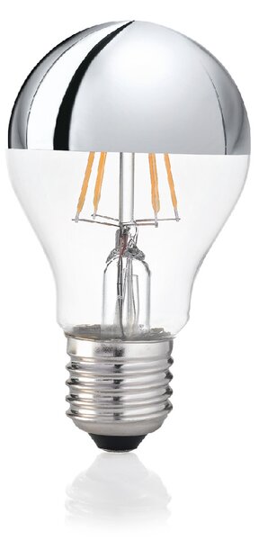 LED filament žárovka E27 A60 8W 770lm 3000K CRI80, nestmívatelná