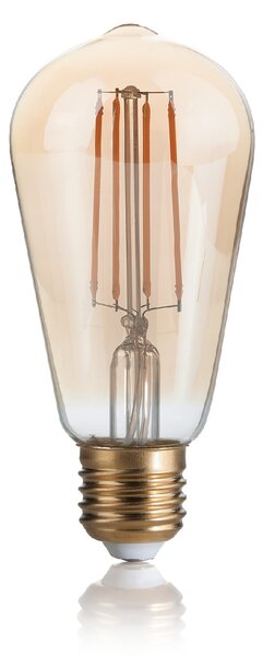 LAMPADINA VINTAGE LED filamentová žárovka E27 4W 330lm 2200K stmívatelná, jantarová