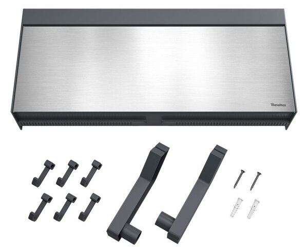 Nástěnný držák na kuchyňské role a fólie Metaltex Tango Inox