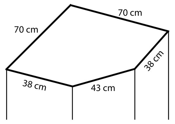 Předsíňová stěna AMI 38 Bez zrcadla Dub artisan + Černá Šedá